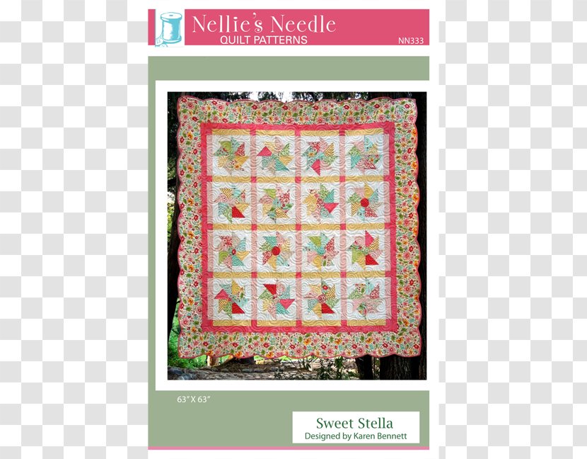 Quilting Patchwork Square Pattern - Quilt - Colorfully Transparent PNG