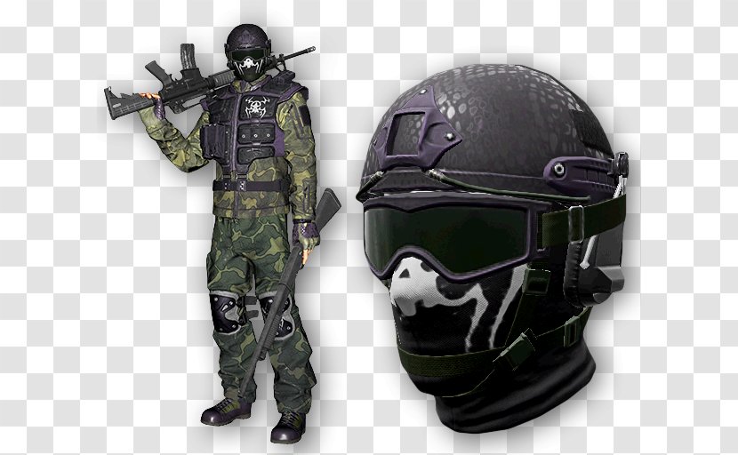 H1Z1 Helmet PlayerUnknown's Battlegrounds Body Armor Protective Gear In Sports - Military Transparent PNG