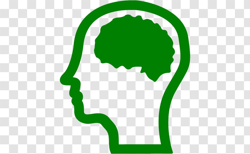 Human Brain Head Clip Art - Organism - Green Transparent PNG