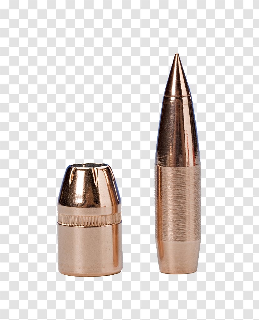 Bullet Cartridge Caliber Pistol - Heart - Brass Case Transparent PNG