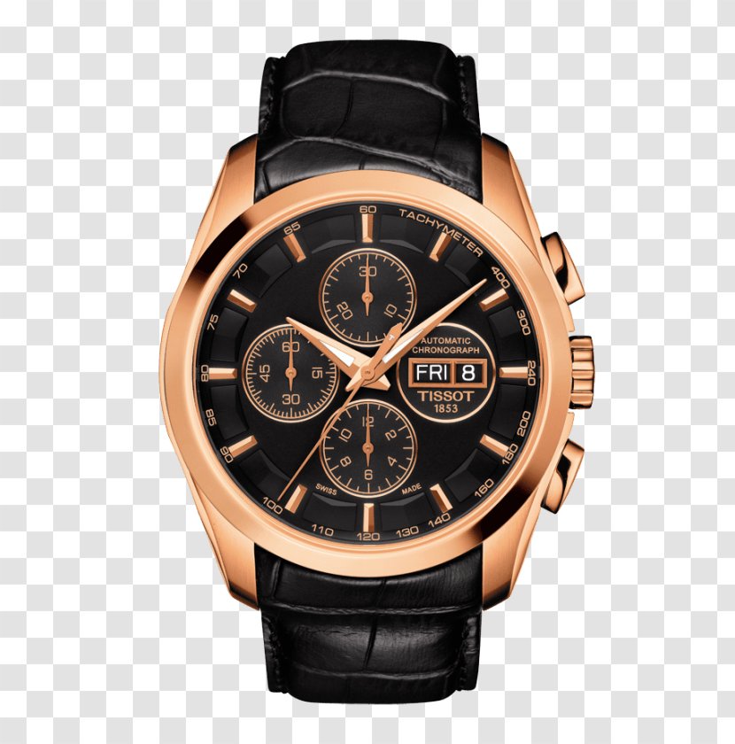 Tissot Couturier Chronograph Automatic Watch - Frame Transparent PNG