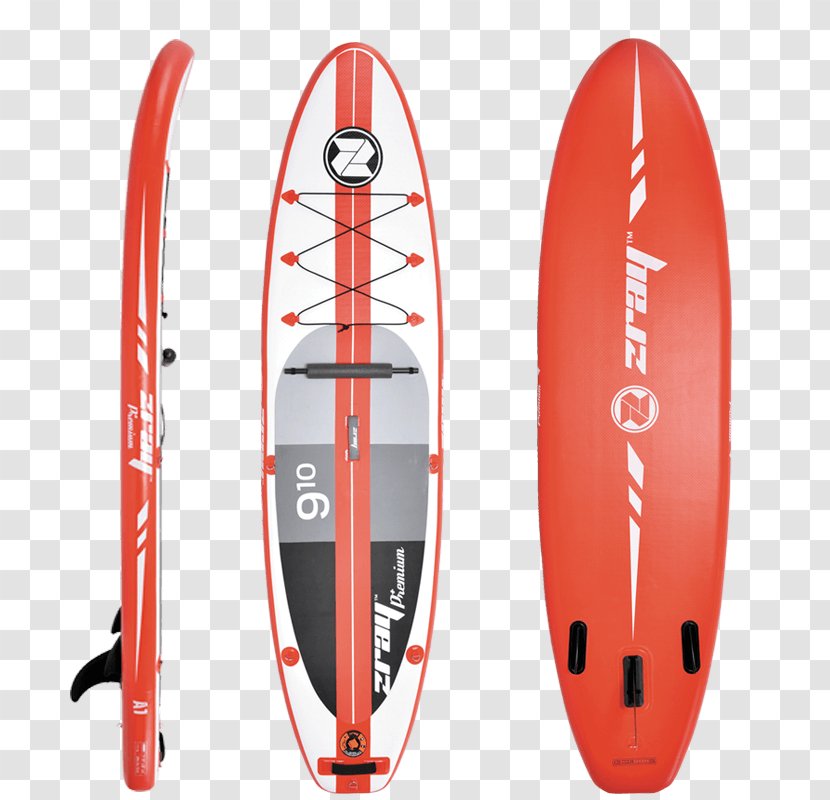 Standup Paddleboarding I-SUP Inflatable - Surfing - Paddle Transparent PNG