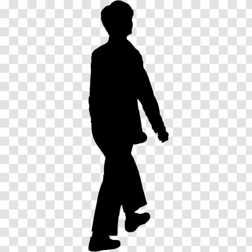 Vector Graphics Silhouette Clip Art Psd - Drawing - Walking Transparent PNG