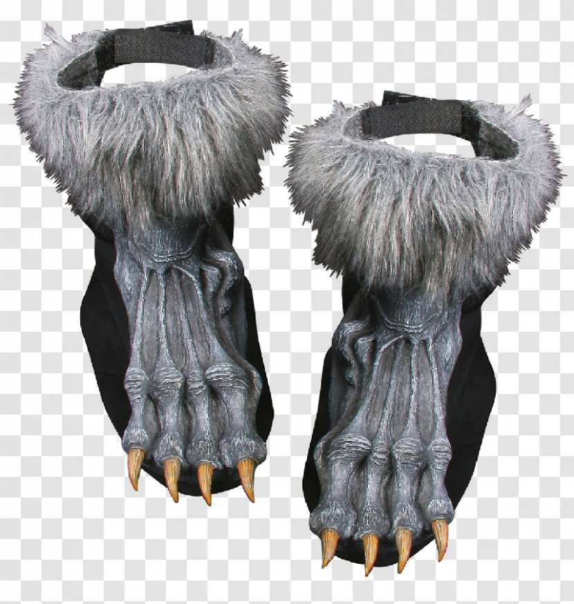 Halloween Costume Werewolf Shoe Glove Transparent PNG