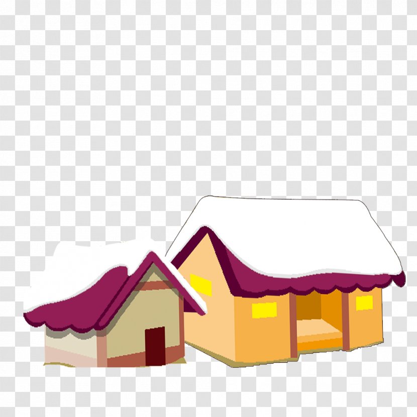 Igloo House Snow - Chalet - Cabin Pattern Transparent PNG