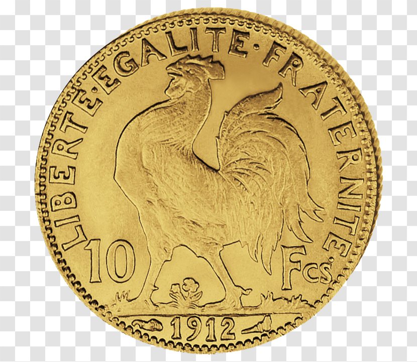 Coin Gold Sydney Mint Sovereign Mark - Galliformes Transparent PNG
