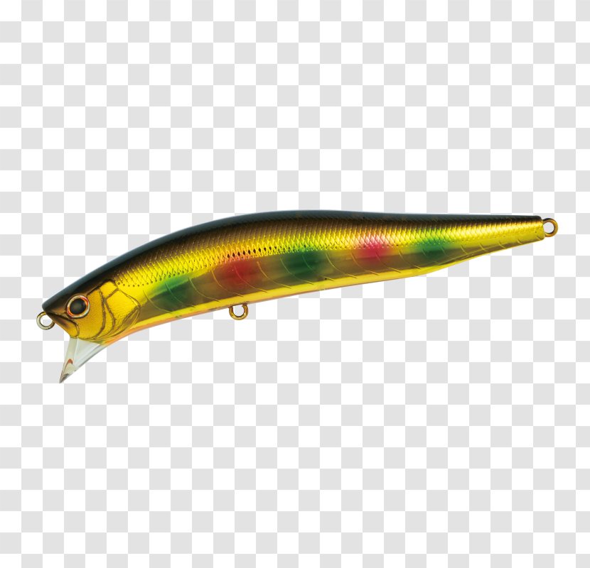 Plug Spoon Lure Globeride Angling Minnow - Yellow - Fishing Bait Transparent PNG