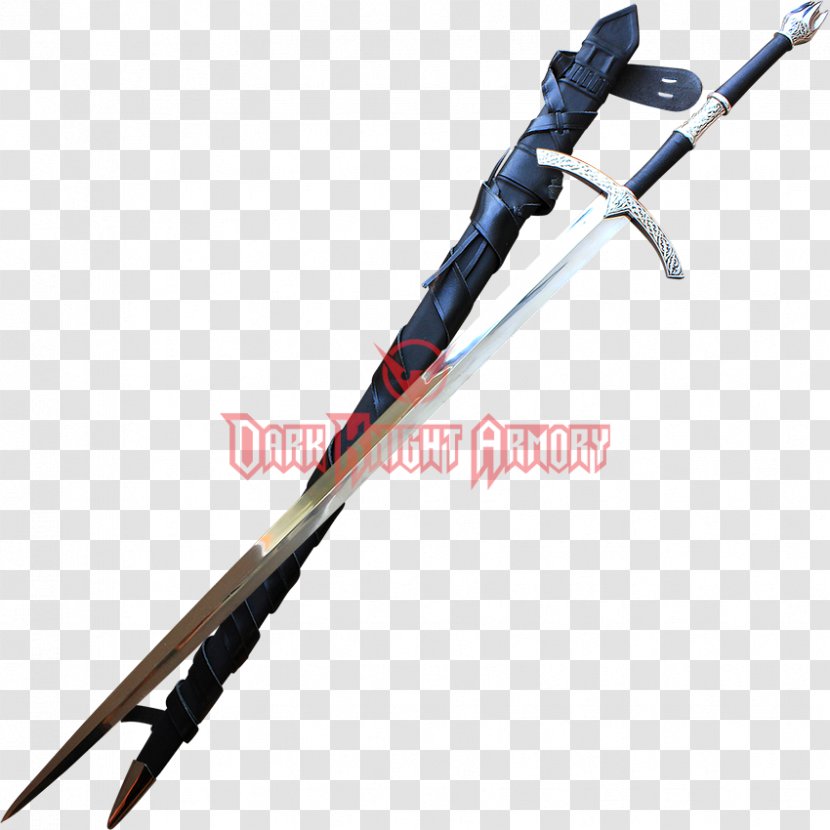 Sword Witch-king Of Angmar Scabbard Nazgûl The Lord Rings - Trekking Pole Transparent PNG