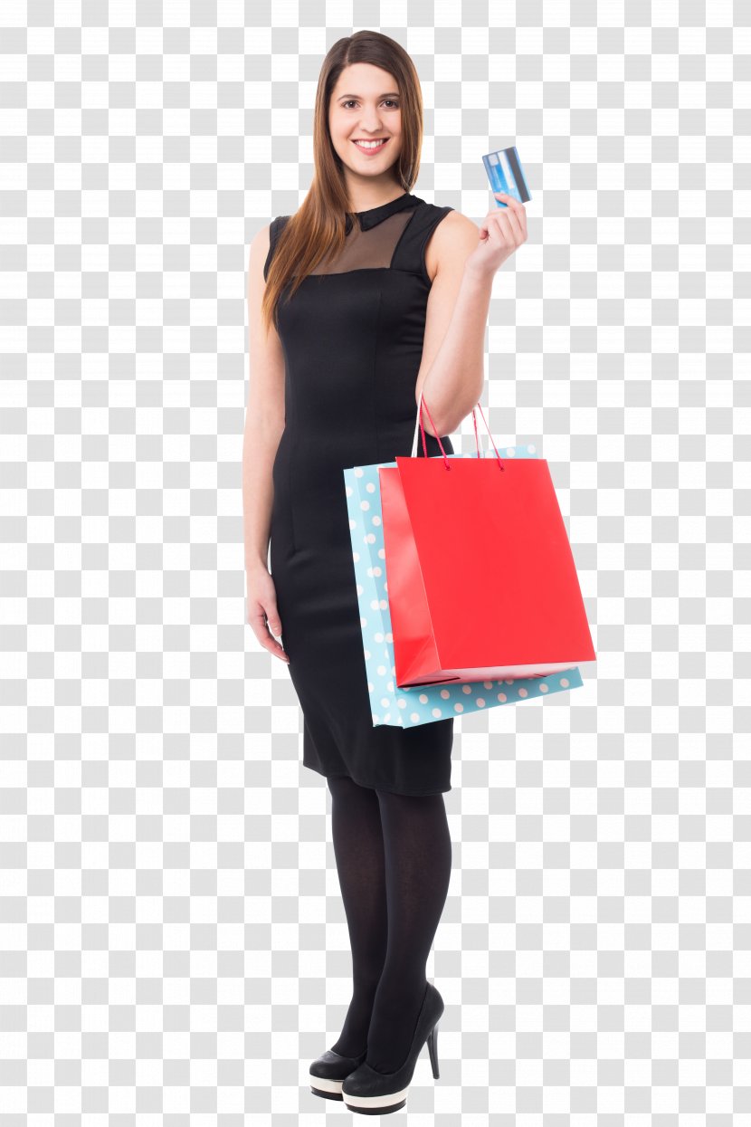 Shopping Bags & Trolleys Woman Stock Photography - Electric Blue - Shoping Transparent PNG