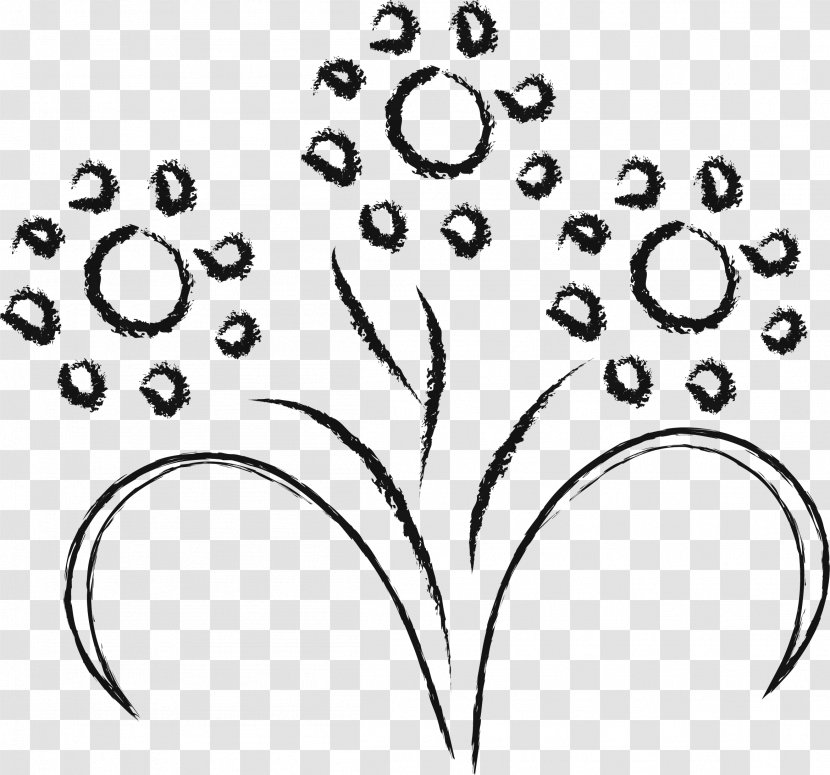 Flower Leaf Grunge Blog - Cartoon - Floral Brush Transparent PNG