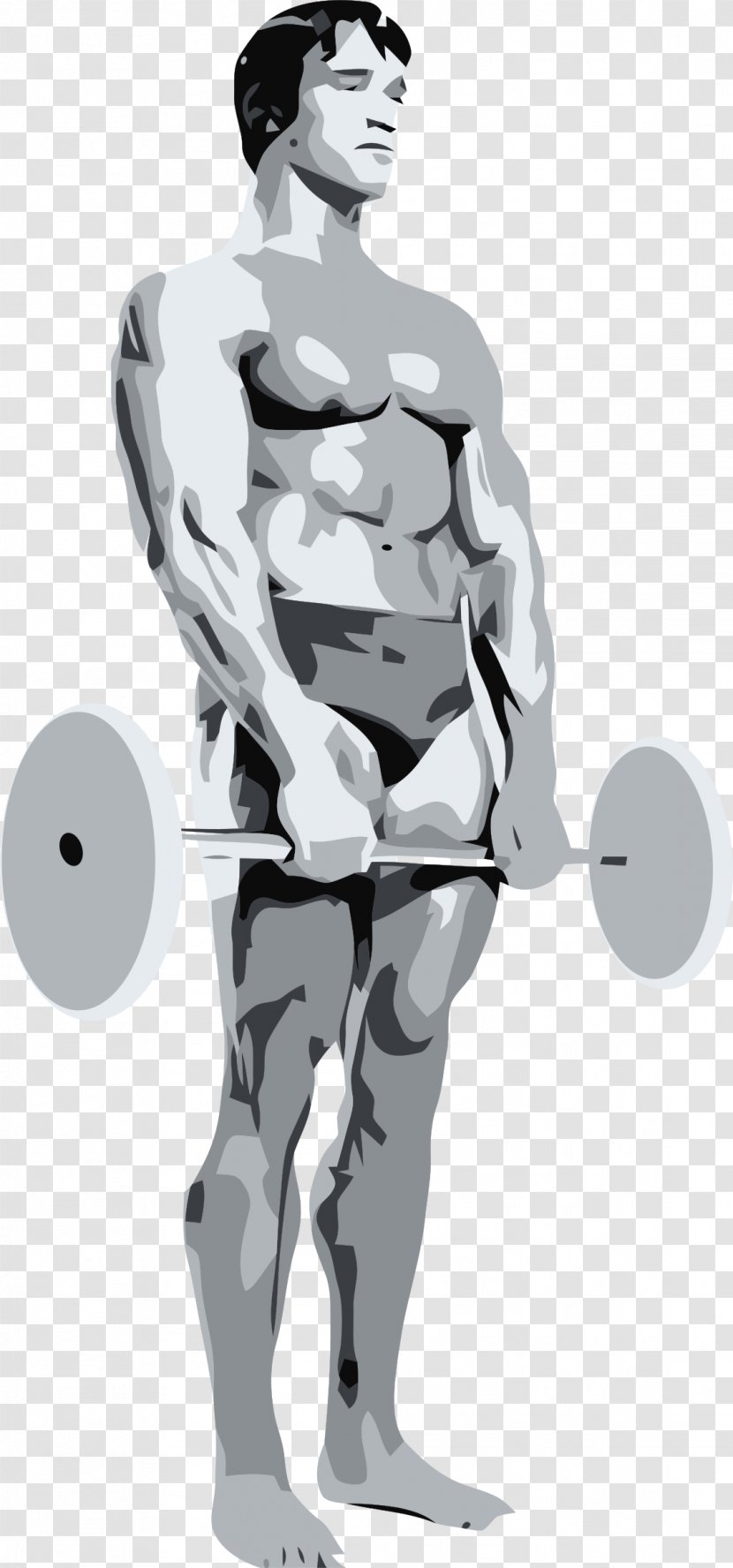 Mr. Olympia Bodybuilding Physical Exercise Fitness Centre Clip Art - Silhouette - Body Transparent PNG