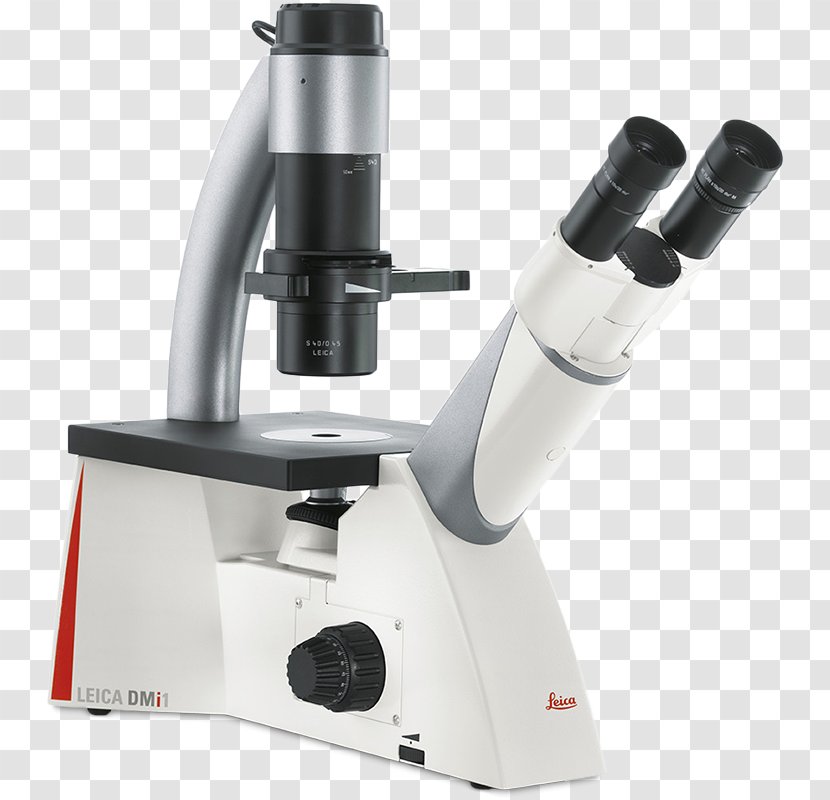 Leica Camera Inverted Microscope Tissue Culture Phase Contrast Microscopy - Microsystems Transparent PNG