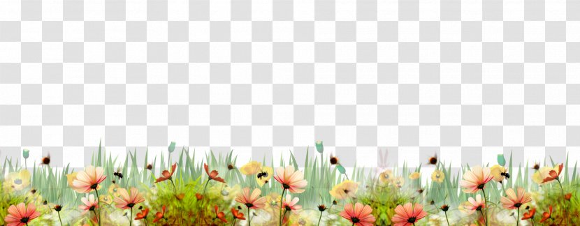 Flower Shrub - Small Fresh Flowers Bush Bones Texture Transparent PNG