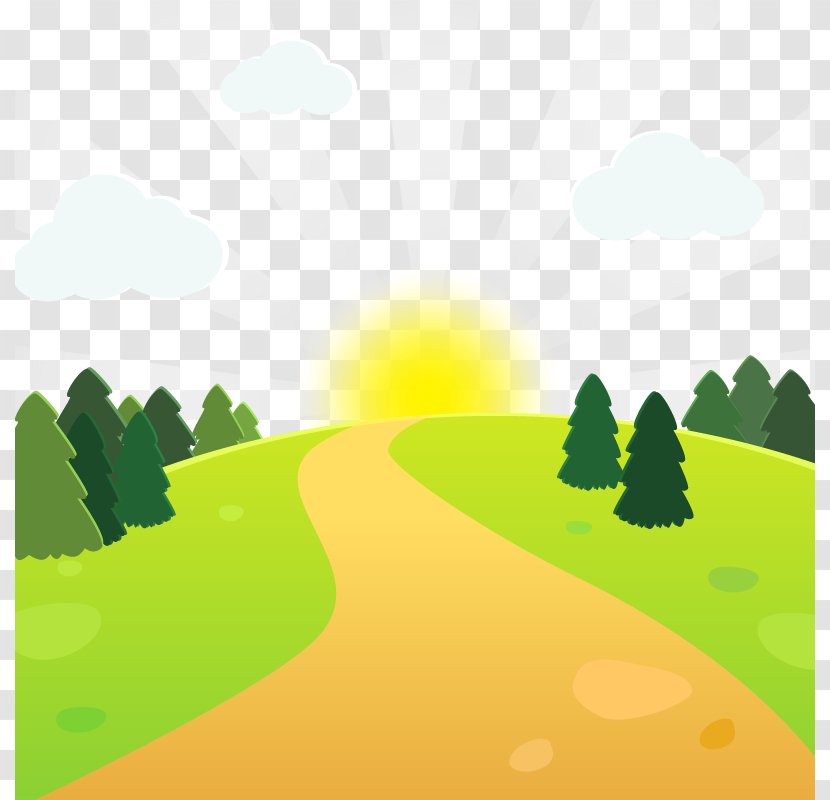 Icon - Television - Vector Road Transparent PNG