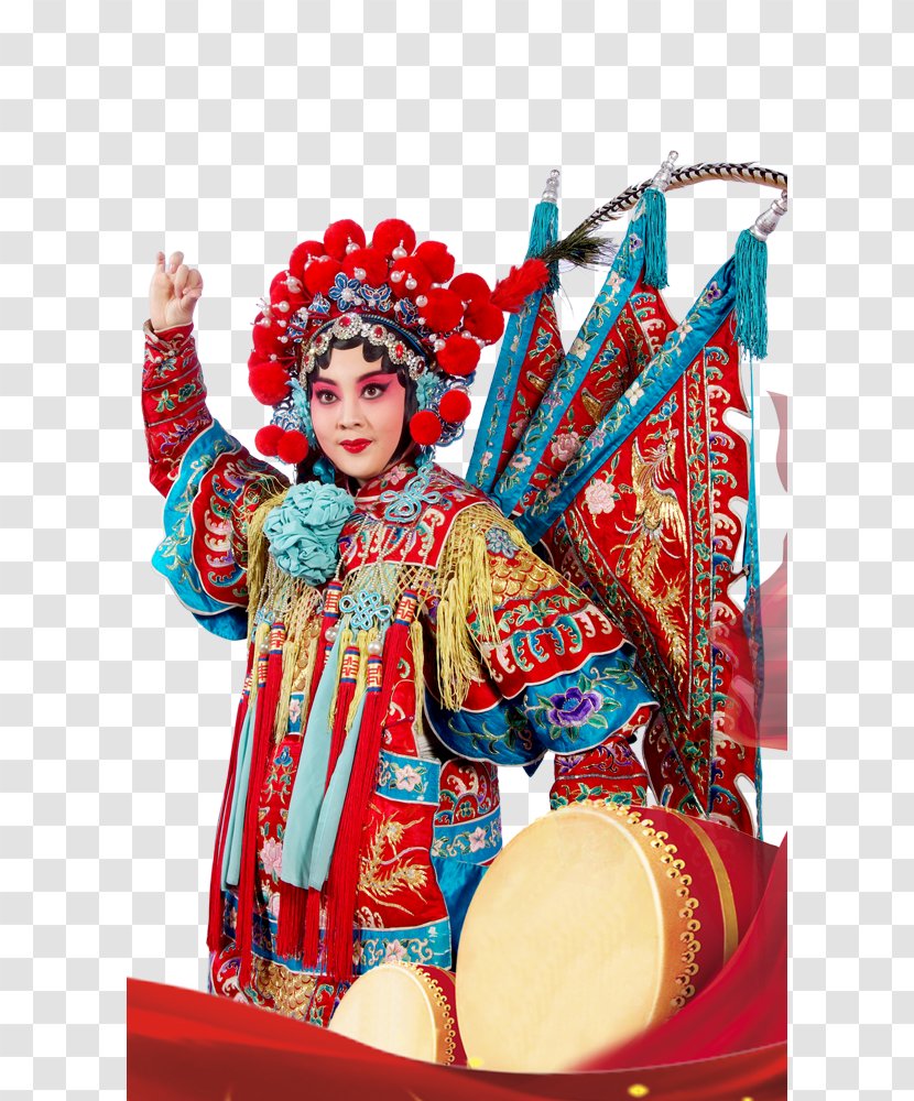 Beijing Peking Opera Chinese Costume - Drama - Characters Transparent PNG