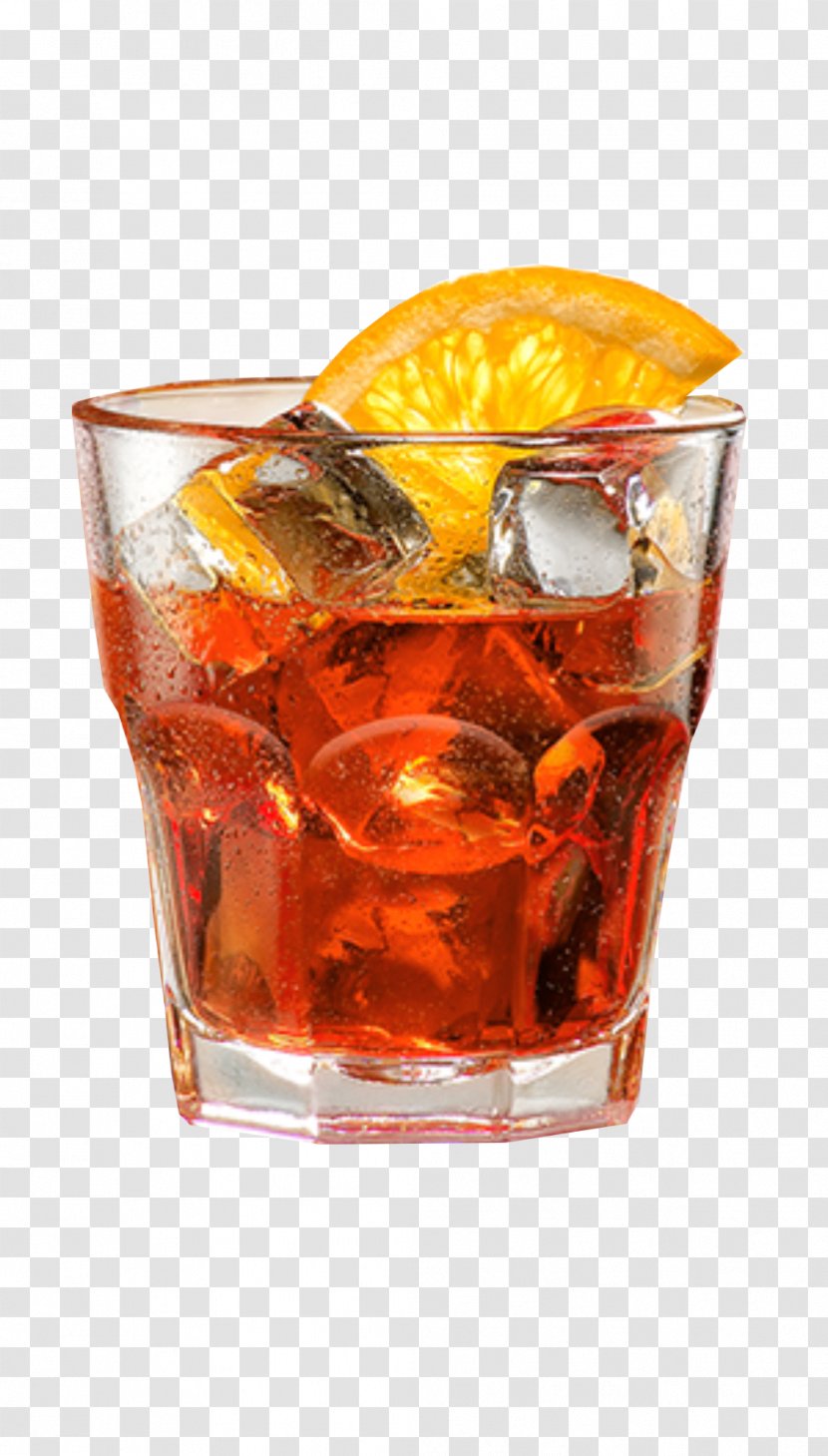 Campari Cocktail Spritz Vodka Negroni - Alcoholic Drink Transparent PNG