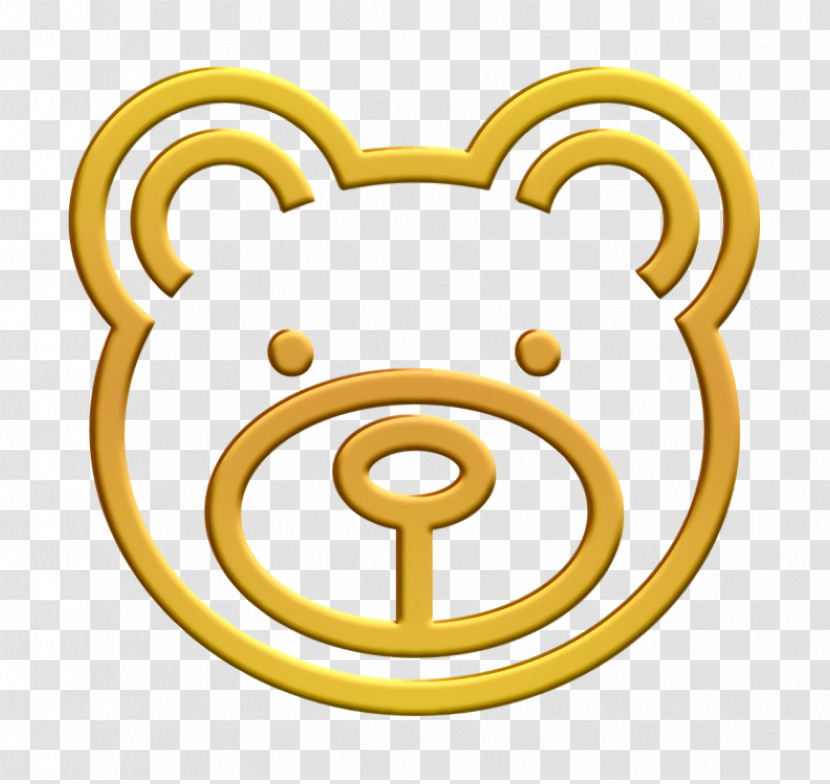 Animals Icon Baby Pack 1 Icon Bear Icon Transparent PNG