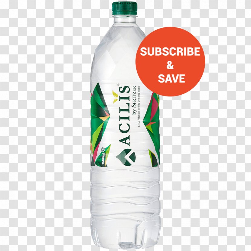 Spritzer Mineral Water Bottles - Plastic Bottle Transparent PNG