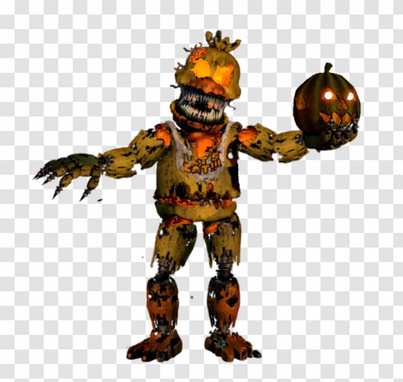 Five Nights At Freddy's 4 Animatronics Jump Scare - Organism - Nightmare Transparent PNG