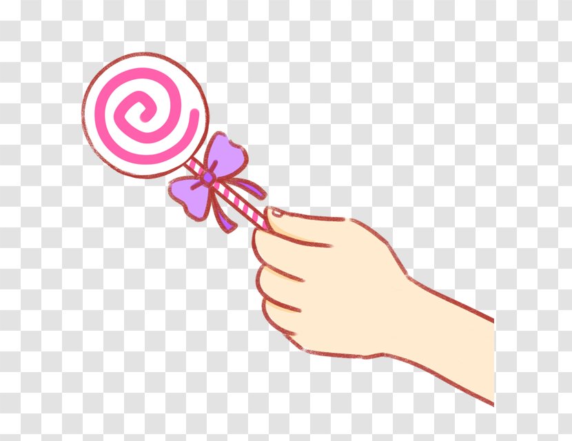 Cartoon Clip Art - Pink - Lollipop Transparent PNG