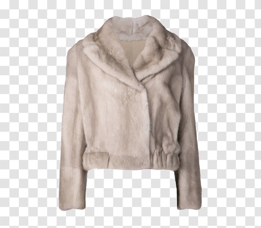 Fur Clothing Mink Coat Double-breasted Transparent PNG