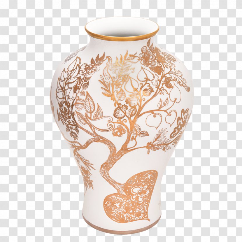 Vase Tree Of Life Haviland & Co. Ceramic Transparent PNG
