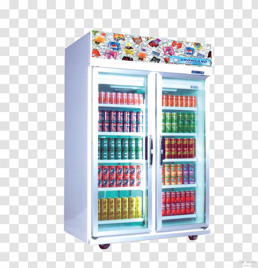 Refrigerator Food Drink Chiller Door - Machine Transparent PNG