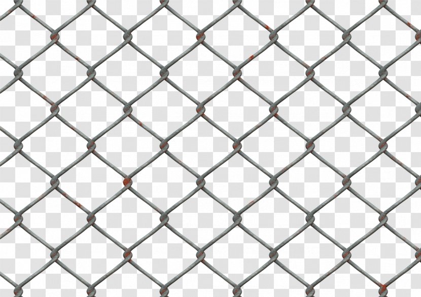 Mesh Barbed Wire Chain-link Fencing - Steel - Fence Transparent PNG