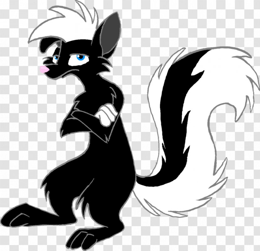 Skunk DeviantArt Drawing - Small To Medium Sized Cats Transparent PNG