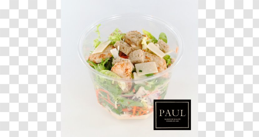 Vegetarian Cuisine Asian Recipe Food Tableware - Salad - Ceasar Transparent PNG