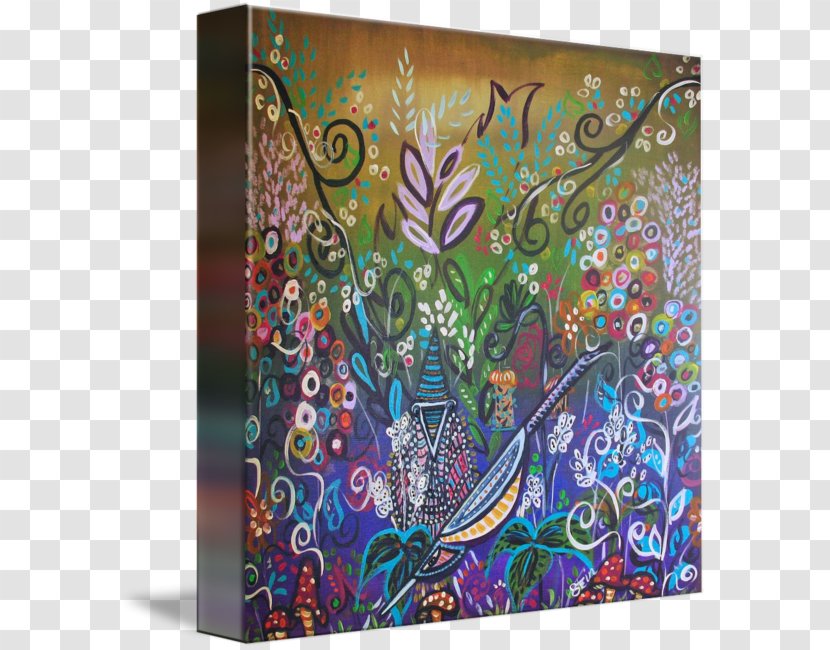 Visual Arts Butterfly Alice's Secret Garden Gallery Wrap - Canvas - Wind Transparent PNG