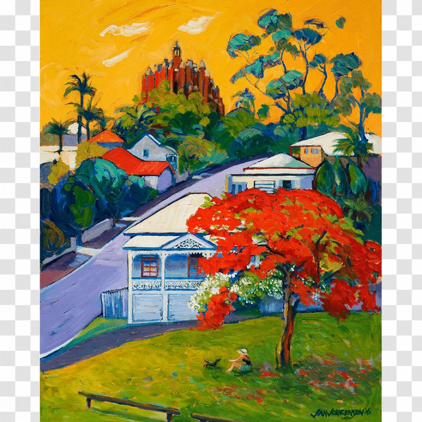 Lethbridge Gallery Oil Painting Red Hill Art - Work Of Transparent PNG