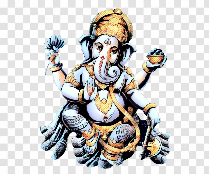 Ganesha Ganesh Chaturthi Hinduism Deity God - Murti Transparent PNG