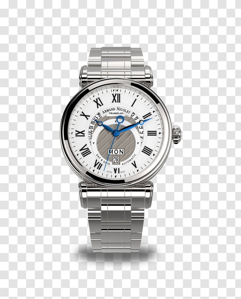 Watch Strap Armand Nicolet Stainless Steel Transparent PNG