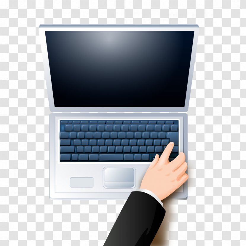 Laptop Netbook Computer Icon - Multimedia Transparent PNG