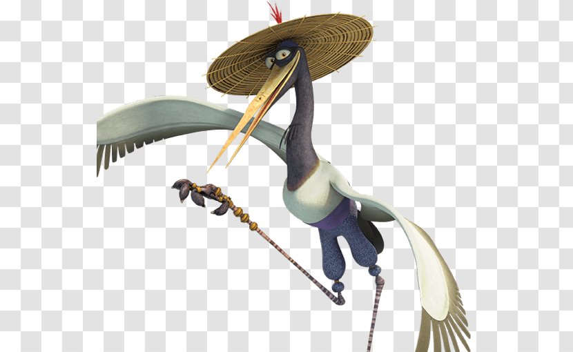 Crane Po Oogway Master Shifu Tigress Transparent PNG