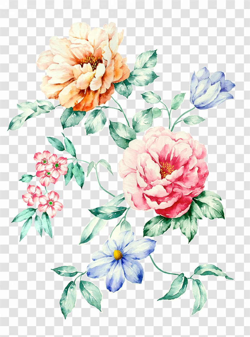 Poster Clip Art - Flower - Colorful Flowers Transparent PNG