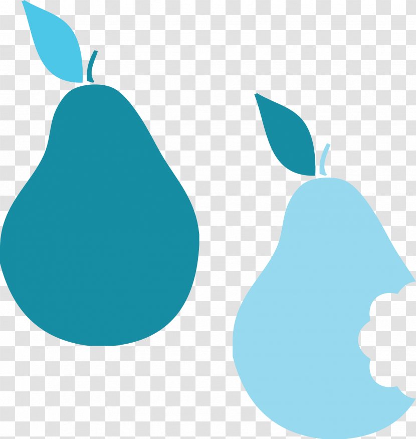 Asian Pear Fruit Clip Art - Public Domain Transparent PNG