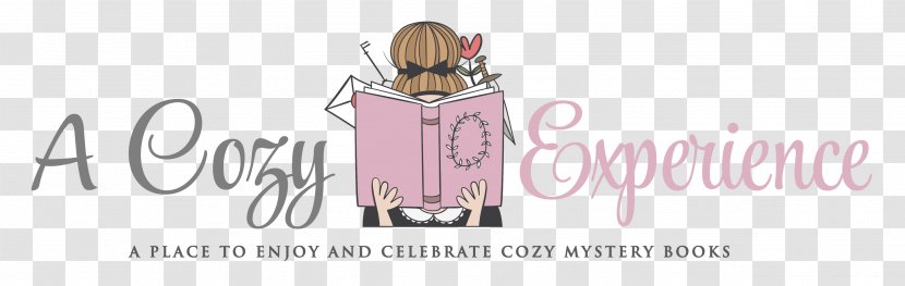 Logo Brand Cozy Mystery Font Pasta - Funny Stress Relief Books Transparent PNG