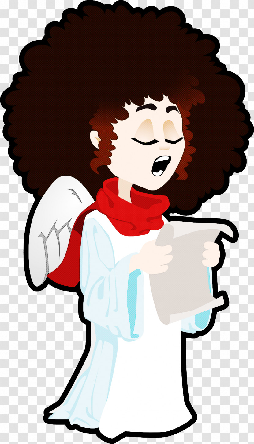 Cartoon Afro Transparent PNG