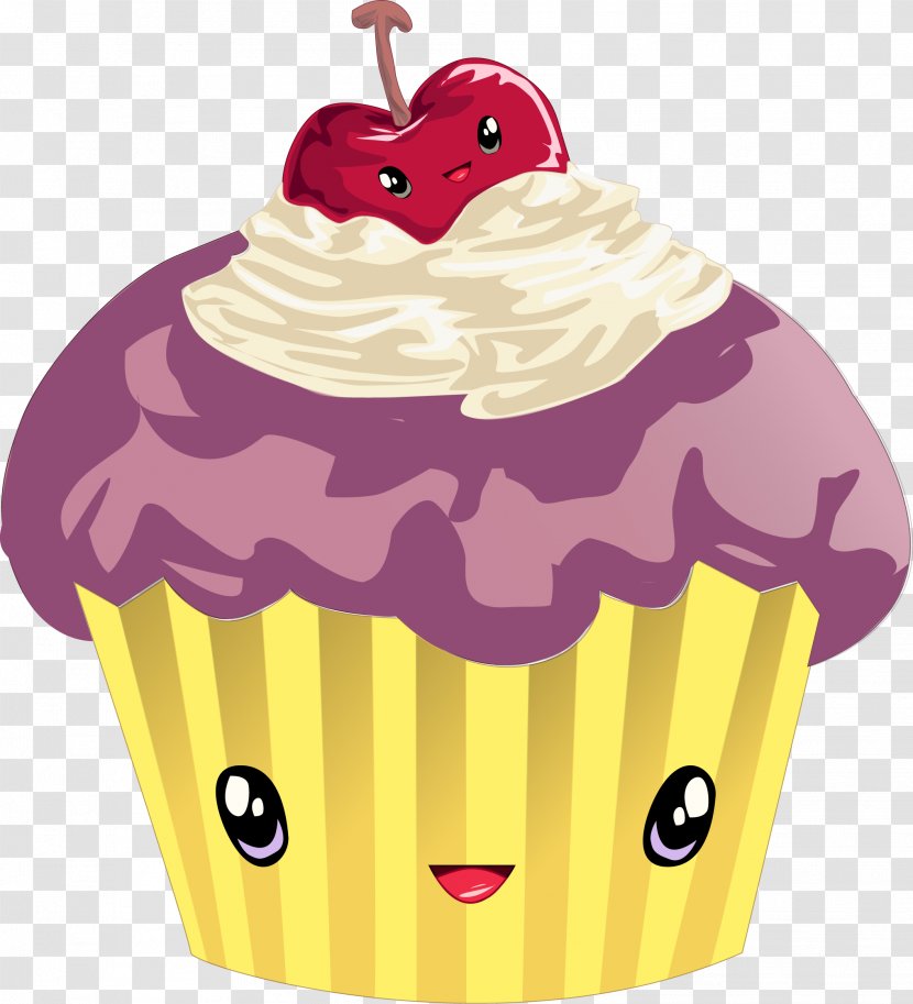 Cupcake December 18 Humour Dumpling Cartoon - Muffin Transparent PNG