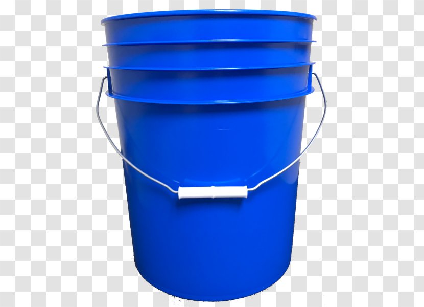 Bucket Pail Gallon Plastic Lid - Container Transparent PNG