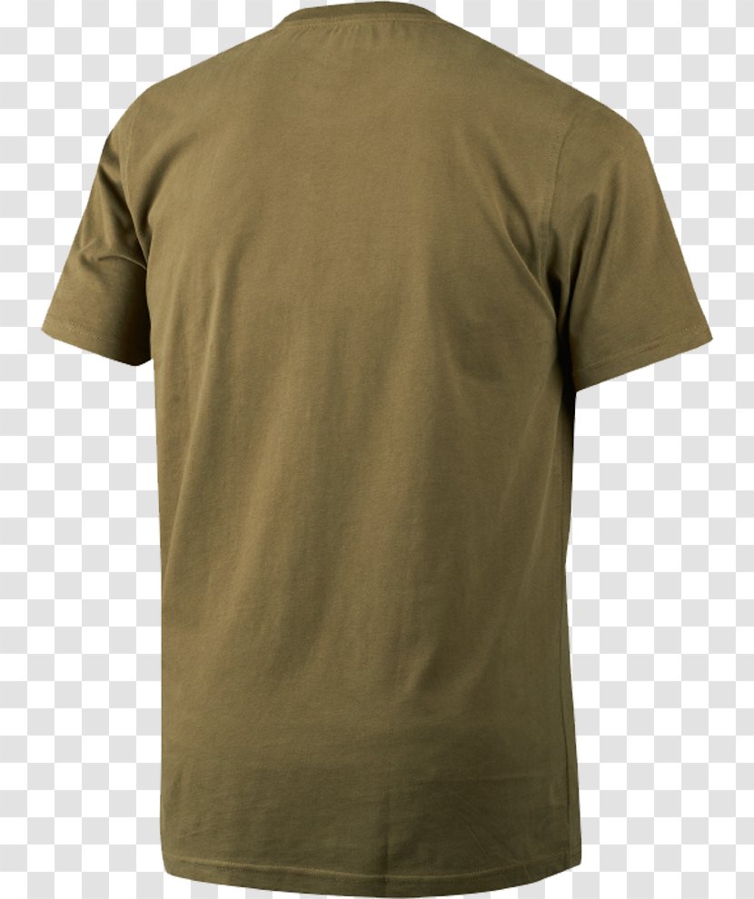 T-shirt Forestry Khaki Neck .sk - Beige - Masters Clothing Transparent PNG