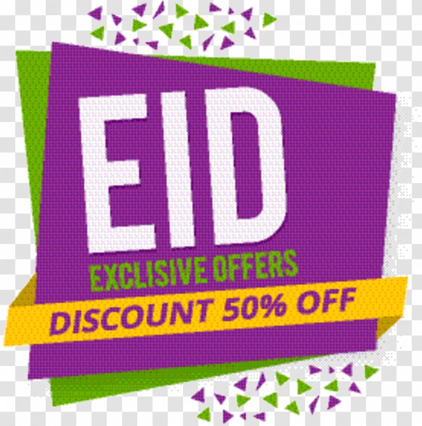 Eid Mubarak Poster - Discounts And Allowances - Logo Text Transparent PNG
