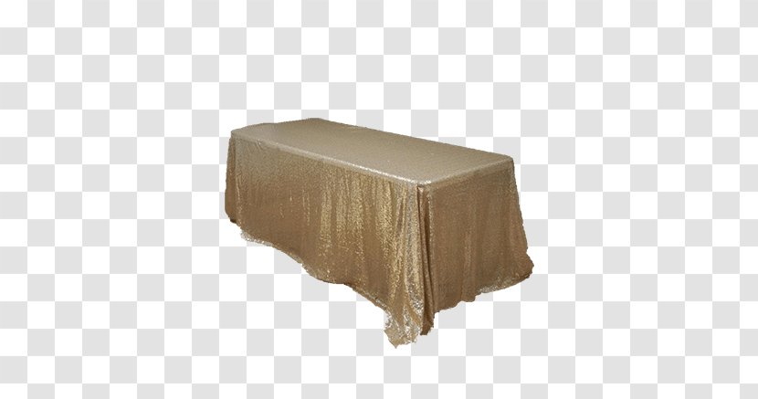 Tablecloth Cloth Napkins Rectangle Luxe Event Rental - Table - Gold Sequins Transparent PNG