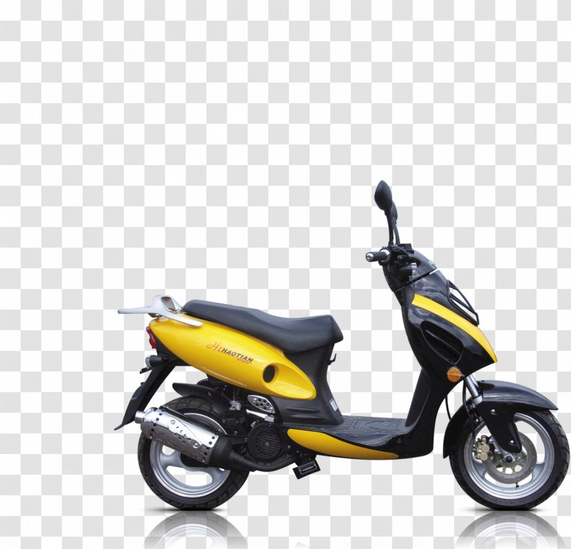 Motorized Scooter Motorcycle Accessories Piaggio - Mobility Scooters Transparent PNG