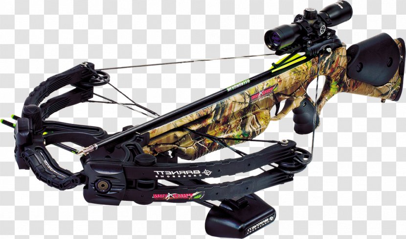 Crossbow Ranged Weapon Carbonite Bow And Arrow - Sports Equipment - Barnett Outdoors Transparent PNG