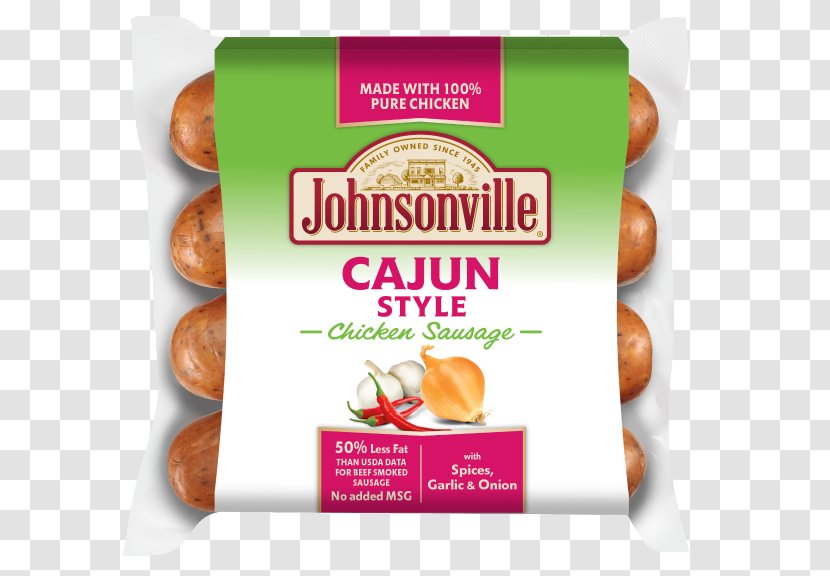 Cajun Cuisine Andouille Louisiana Creole Buttermilk Rookworst - Natural Foods - Chicken Sausage Transparent PNG
