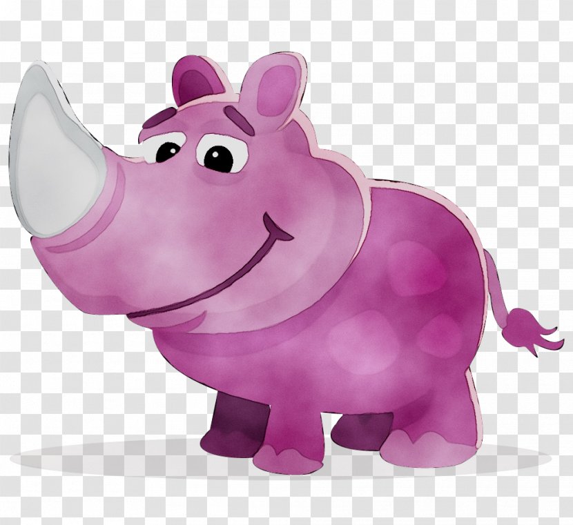 Rhinoceros Vector Graphics Drawing Clip Art - Toy Transparent PNG