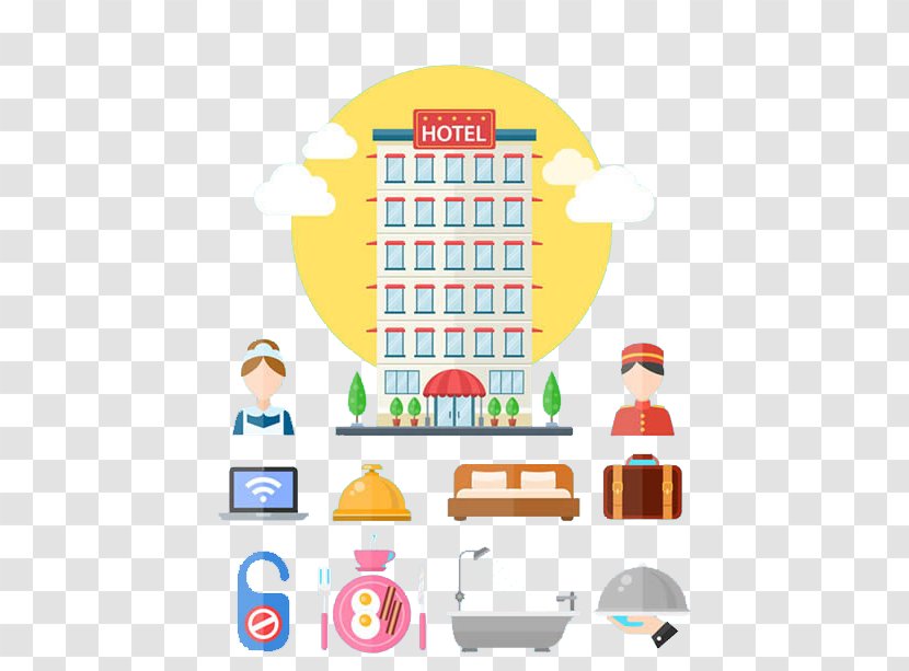 Condo Hotel Accommodation Icon - Facilities Transparent PNG